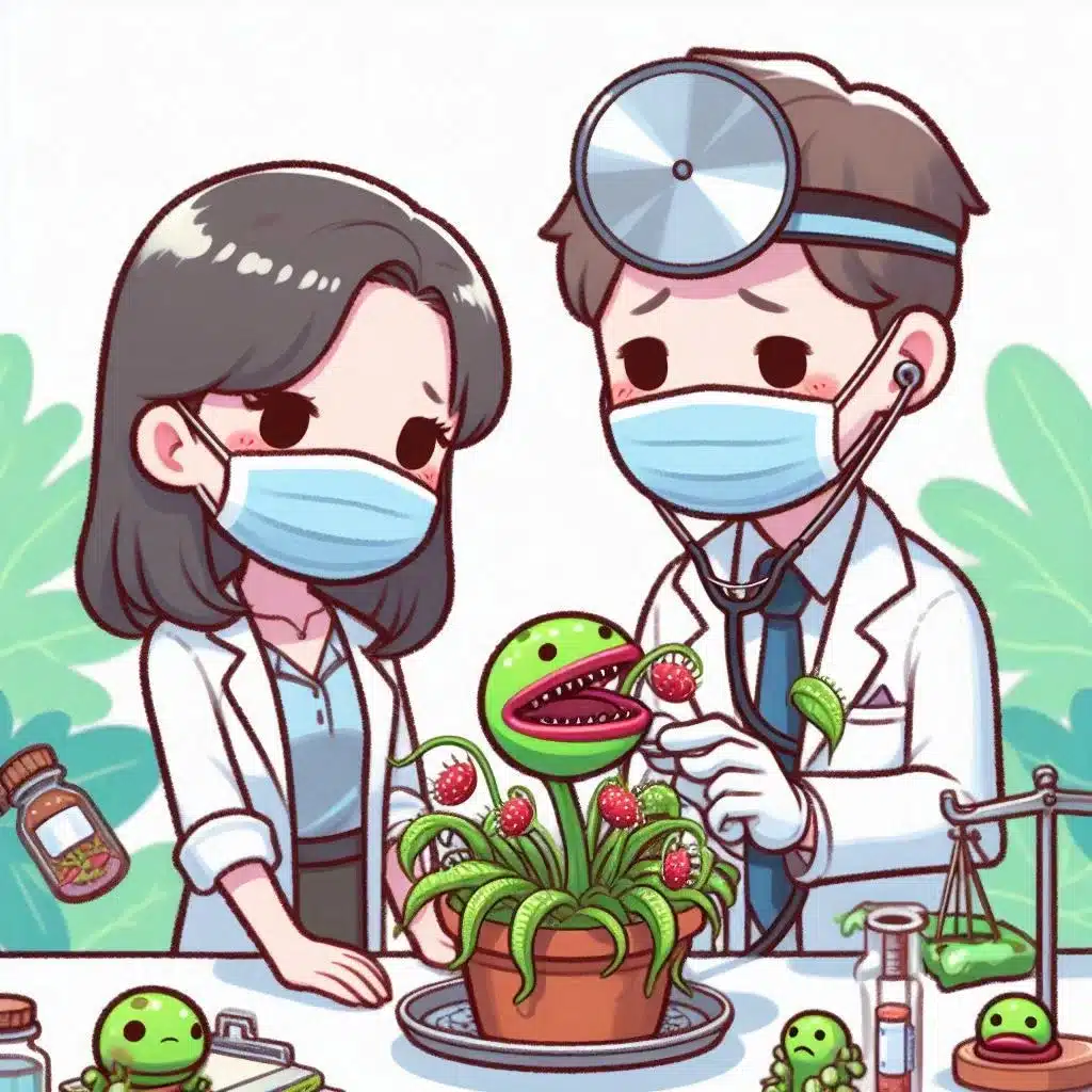 Enfermedades en plantas carnivoras